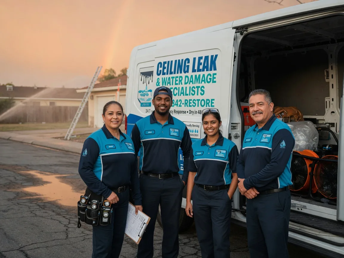 Ceiling Leak Cleanup company in Deer Park, WA